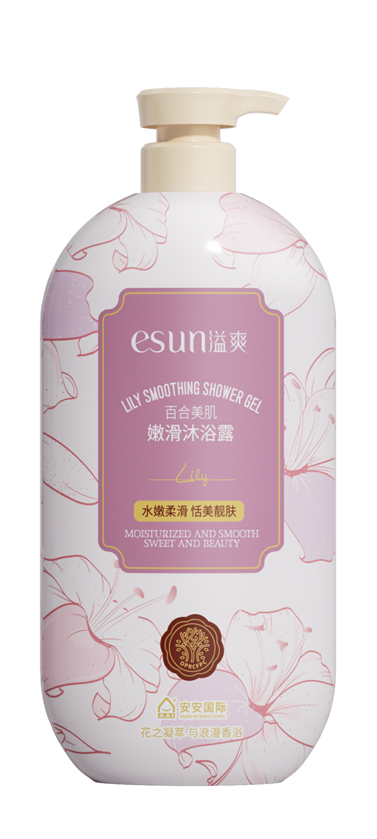 LETOU乐投国际百合美肌嫩滑沐浴露
